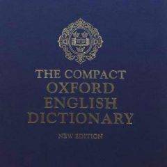 cover of The Compact Oxford English Dictionary