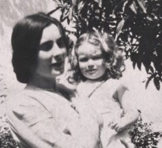 Loy with daughter Joella