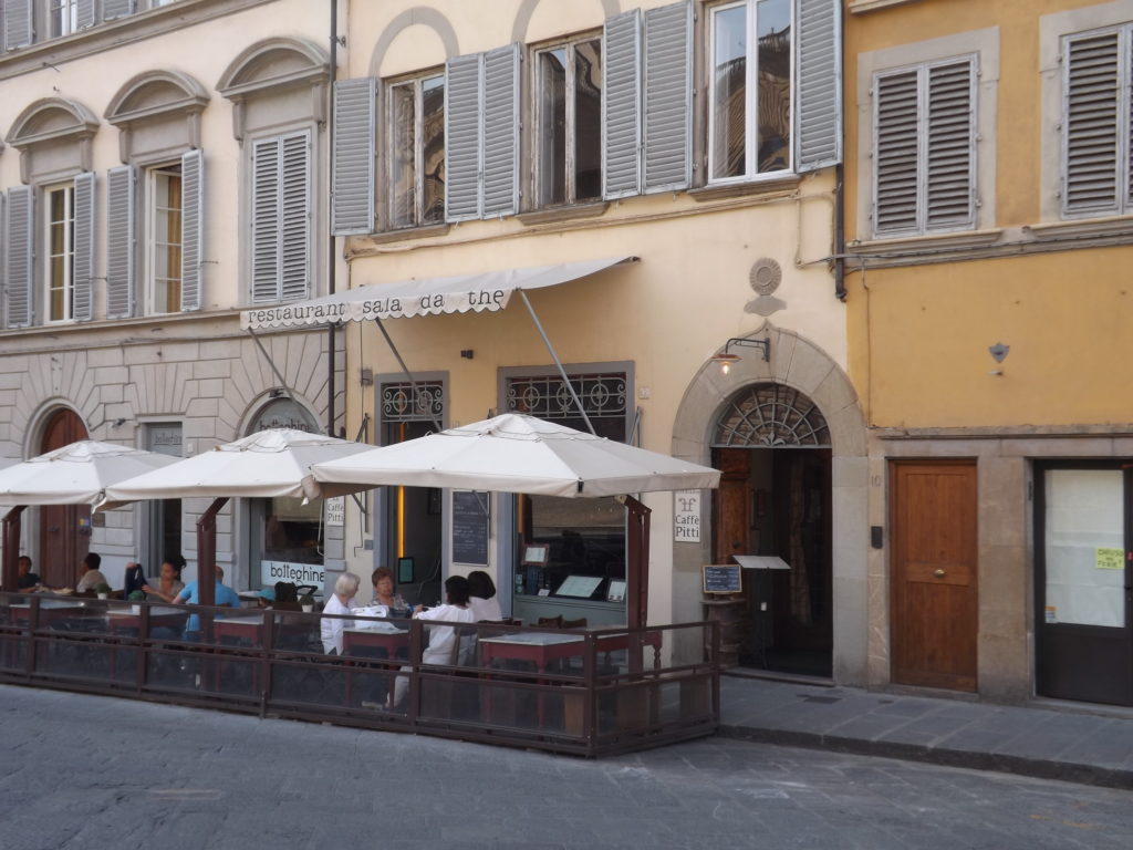Trattorie across from Pitti Palace