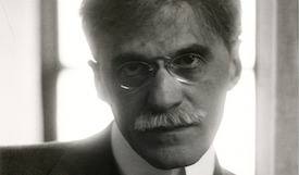 Headshot of Stiegltiz by Edward Steichen