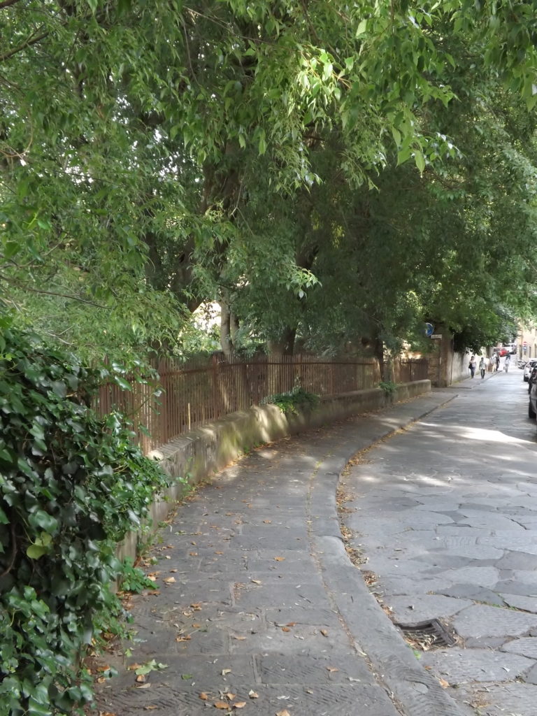 Costa Scarpucia, walkway from Costa di San Giorgio to Via dei Bardi