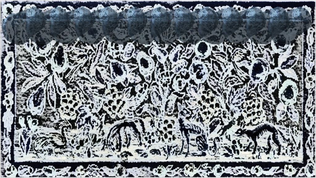 H.D.'s thimble and her tapestry work