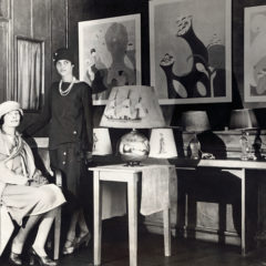 Mina Loy's lampshade shop interior
