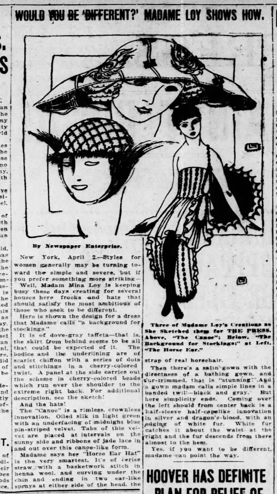 Loy fashion ad