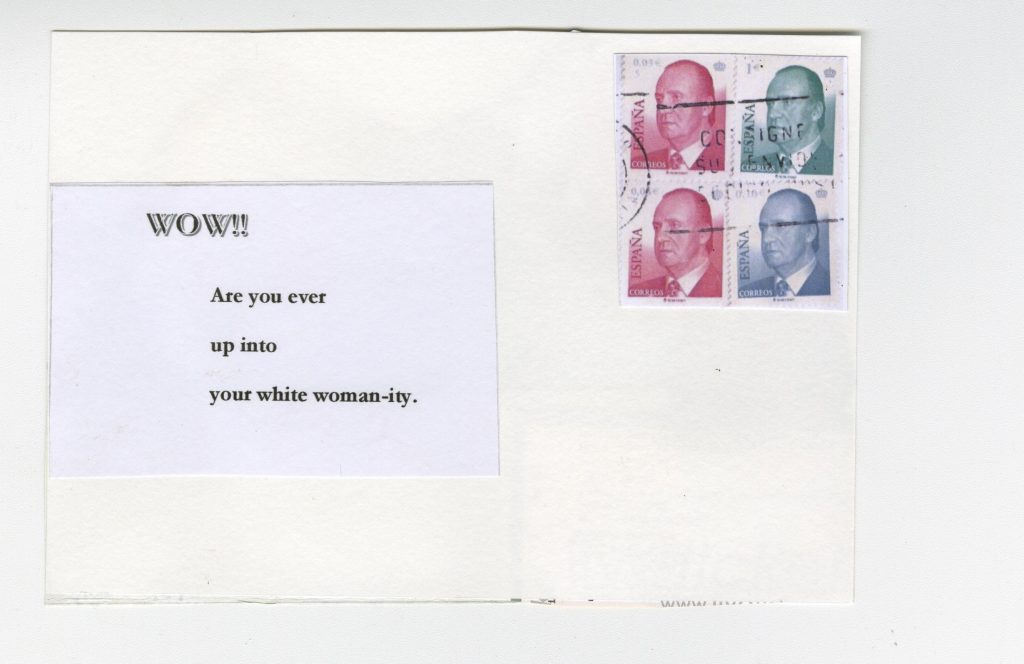 wow are you ever into your white woman-ity