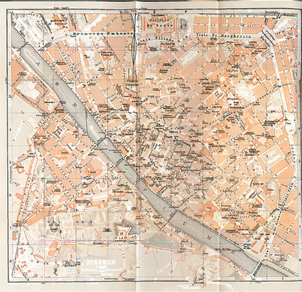 map of Florence