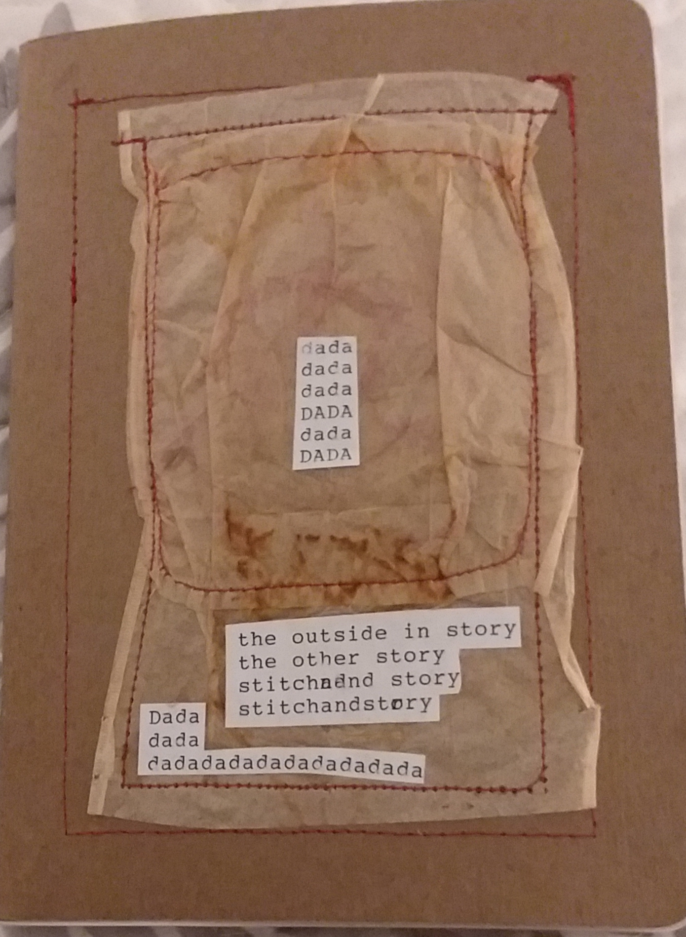 Cover of Dada, Stitch, and story