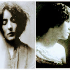 diptych of Mina Loy and Georgia Douglas Johnson